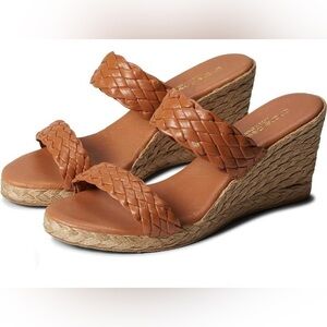 NIB Andre Assous Aria Espadrille Wedge Sandal